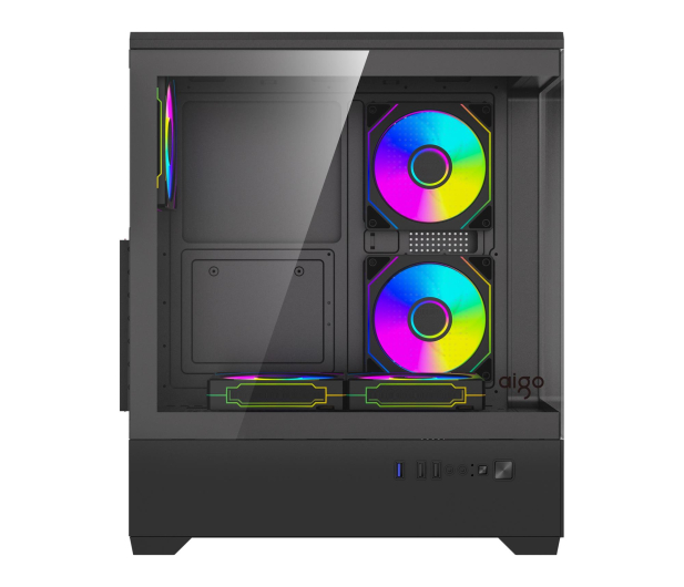 DarkFlash C365 Black + 5 Fans - 1526241 - zdjęcie 2